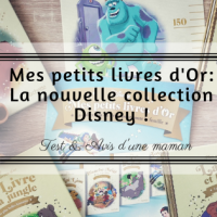 Mes petits livres d'Or: la nouvelle collection Disney!
